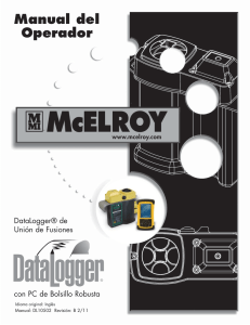 Configuración de Recon - McElroy Manufacturing, Inc.