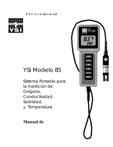 YSI Modelo 85
