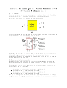 control de Luces por el Puerto Paralelo 378H.d