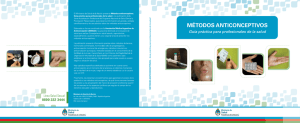 Guía práctica métodos anticonceptivos 2014