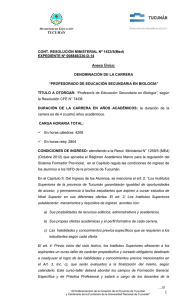 Profesorado de Educación Secundaria en Biología. PDF