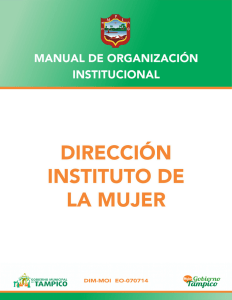 Del Instituto de la Mujer. - Gobierno Municipal de Tampico