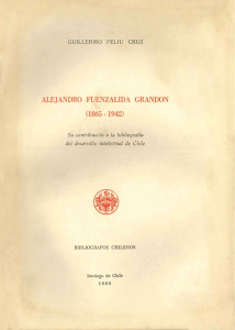 alejandro fuenzalida grandon - Biblioteca del Congreso Nacional de