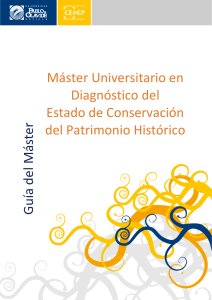 Guía del Máster Máster Universitario en Diagnóstico del Estado de
