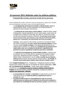 Dclaración principios enero 2013 COTSMADRID