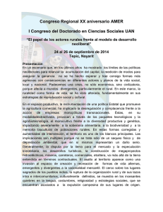 Convocatoria Congreso Regional AMER