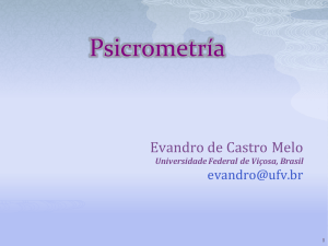 Psicrometría - Evandro de Castro Melo