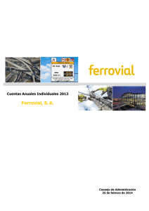 Ferrovial, S.A.