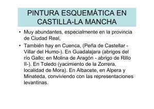 La pintura esquemática en Castilla-La Mancha