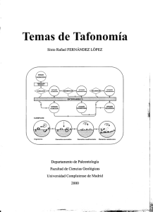 Temas de Tafonomía. - Universidad Complutense de Madrid