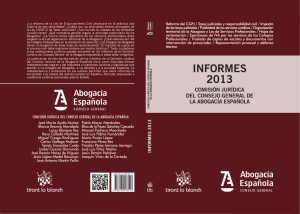 Informes 2013 - Abogacía Española