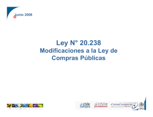 Ley N° 20.238 - ChileCompra Formacion
