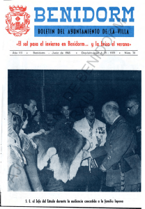 Nº 70, junio de 1965 - Ayuntamiento de Benidorm
