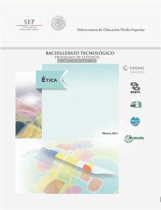 PROGRAMA DE ESTUDIOS-ETICA - cosdac