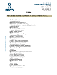 Anexo I. Actividades comunicación previa ( pdf , 115,89 Kb )