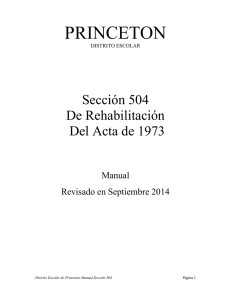 Manual Sección 504