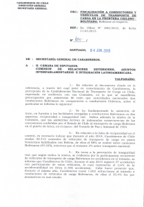 CARABINEROS DE CHILE DIRECCIÓN GENERAL SECRETARÍA