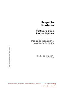 HUE_Manual instalacion y configuracion Open Journal_V1.0