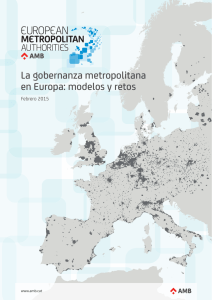 La gobernanza metropolitana en Europa: modelos y retos