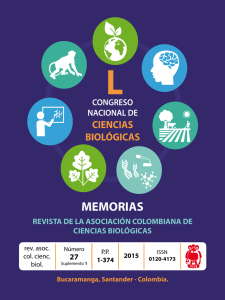 MEMORIAS - revista de la asociacion colombiana de ciencias