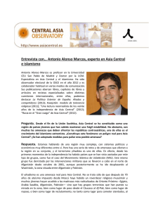 Entrevista con... Antonio Alonso Marcos