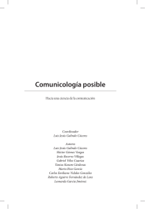 Comunicología posible - Estudios sobre las Culturas Contemporáneas