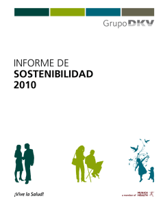 Informe de Sostenibilidad DKV 2010
