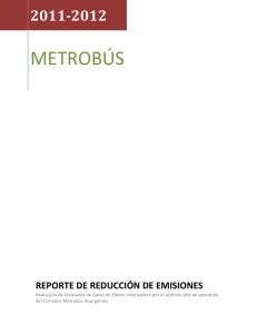 2011-2012 - Metrobús
