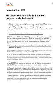 SII: Operación Renta 2007