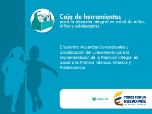 Acuerdos Conceptuales - Ministerio de Salud y Protección Social
