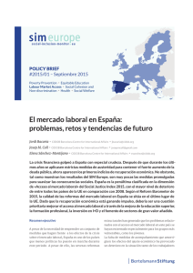 El mercado laboral en España - Social Inclusion Monitor Europe