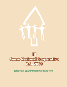 Censo Nacional Cooperativo Año 2008