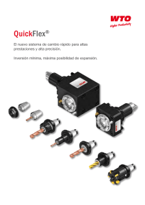 Catálogo QuickFlex® sitema de cambio rápido