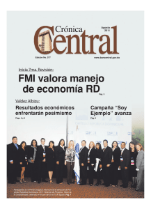 Agosto - Banco Central de la República Dominicana
