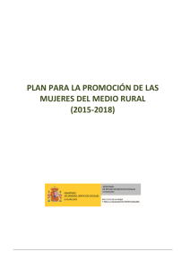 Plan para la Promoción de las Mujeres del Medio rural