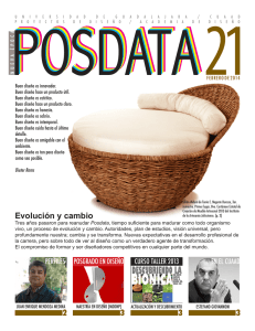 Posdata 21 - Centro Universitario de Arte, Arquitectura y Diseño