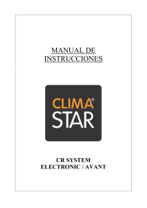 Manual CR System Elect-Avant TC