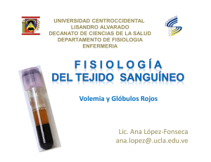 Glóbulos Rojos - Universidad Centroccidental "Lisandro Alvarado"