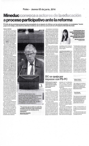 El Mercurio - Jueves 05 de junio, 2014