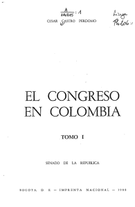 el congreso en colombia