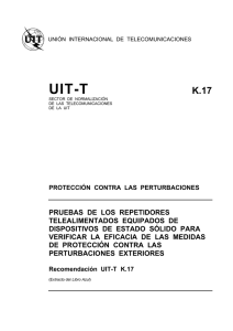 UIT-T Rec. K.17