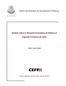 Análisis sobre la Situación Económica de México al