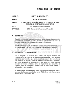N·PRY·CAR·10·01·002/05 LIBRO: PRY. PROYECTO