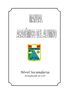 Manual académico del alumno - Liceo Naval "Almirante Guise"