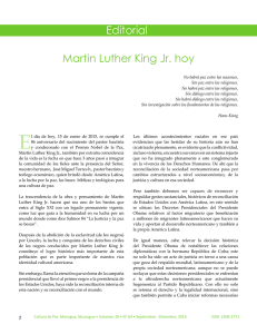 Martin Luther King Jr. hoy Editorial
