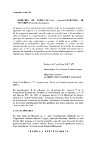 sentencia t - 037 de 1997 - Gobernación del Valle del Cauca