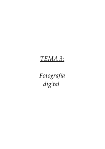 TEMA 3: Fotografía digital