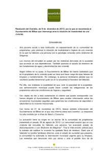 1 Resolución del Ararteko, de 9 de diciembre de 2013, por la que se