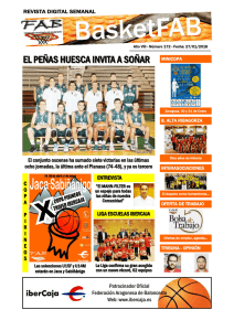 revista 172 - Federación Aragonesa de Baloncesto