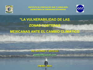 la vulnerabilidad de las zonas costeras mexicanas ante el